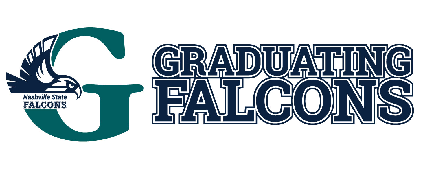 Graduating Falcons logo