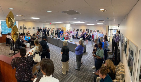 A special event was held recently in the Weld Building lobby on the White Bridge campus for employees and family members to come together to celebrate colleagues, friends, and loved ones who have or are soon-to-be retiring.