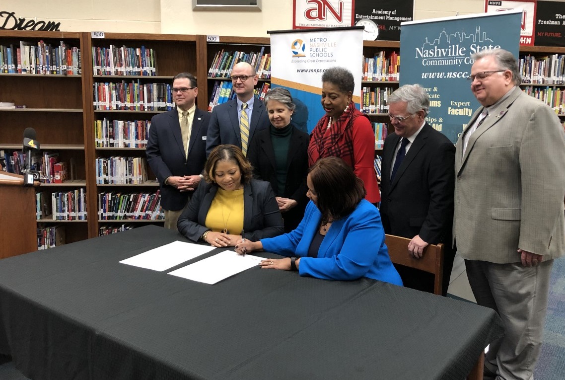 Nashville State and MPNS announce Better Together, a new joint venture that will prepare and connect more students to high-wage, high-demand opportunities in Nashville