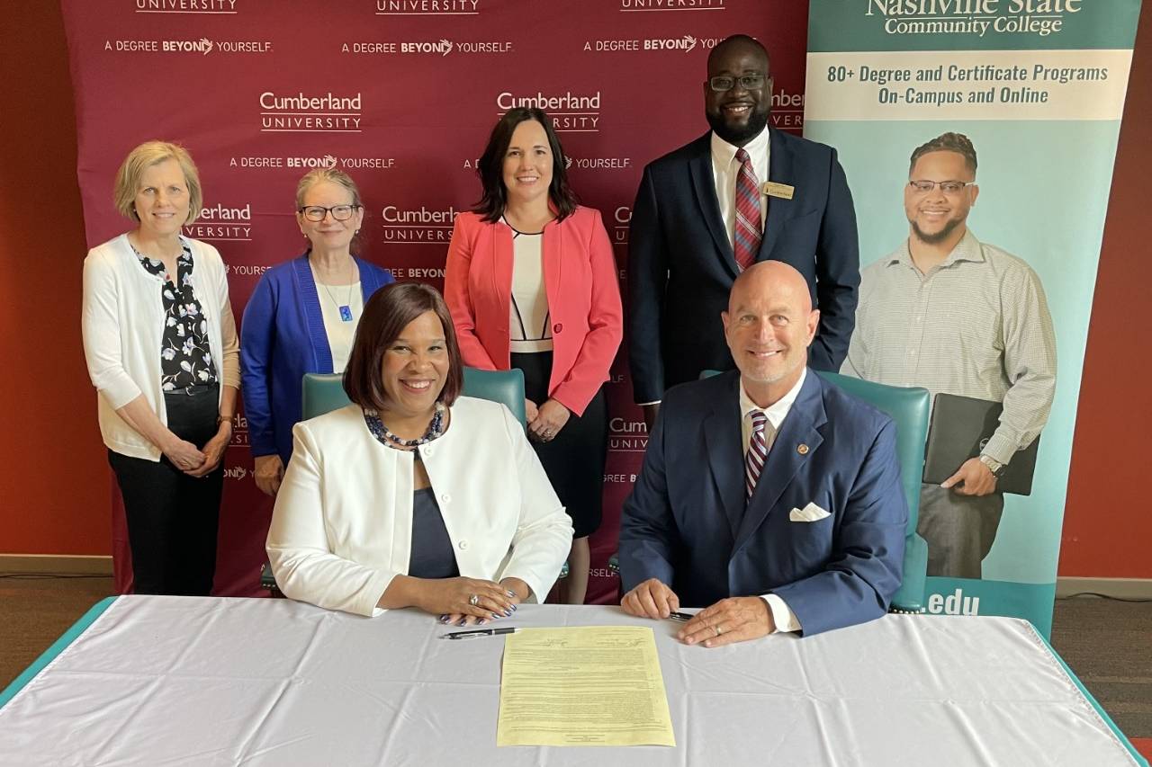 Cumberland University, Nashville State Community College Create Transfer Pathway for Business Students