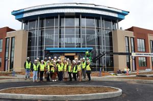 Local leaders recently toured the Dickson County Center for Higher Education, the future home of Nashville State Community College’s Dickson campus and healthcare-related TCAT Dickson programs.
