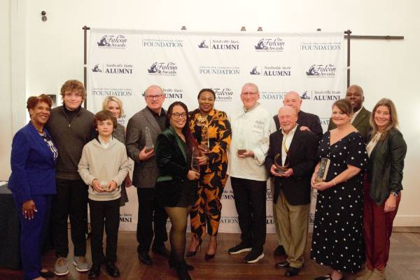 The Nashville State Community College Foundation celebrated exceptional alumni and community partners at the annual Falcon Awards on November 18, 2025. During the event, the 2025 Regents Award for Excellence in Philanthropy was also presented. 