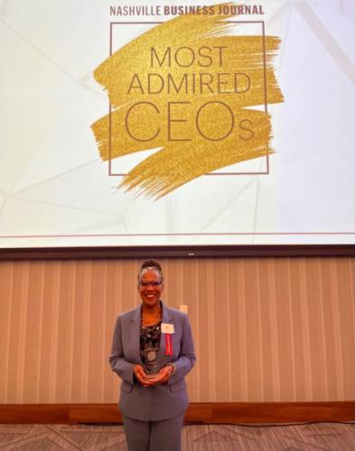 Dr. Jackson Named Nashville Business Journal Most Admired CEO