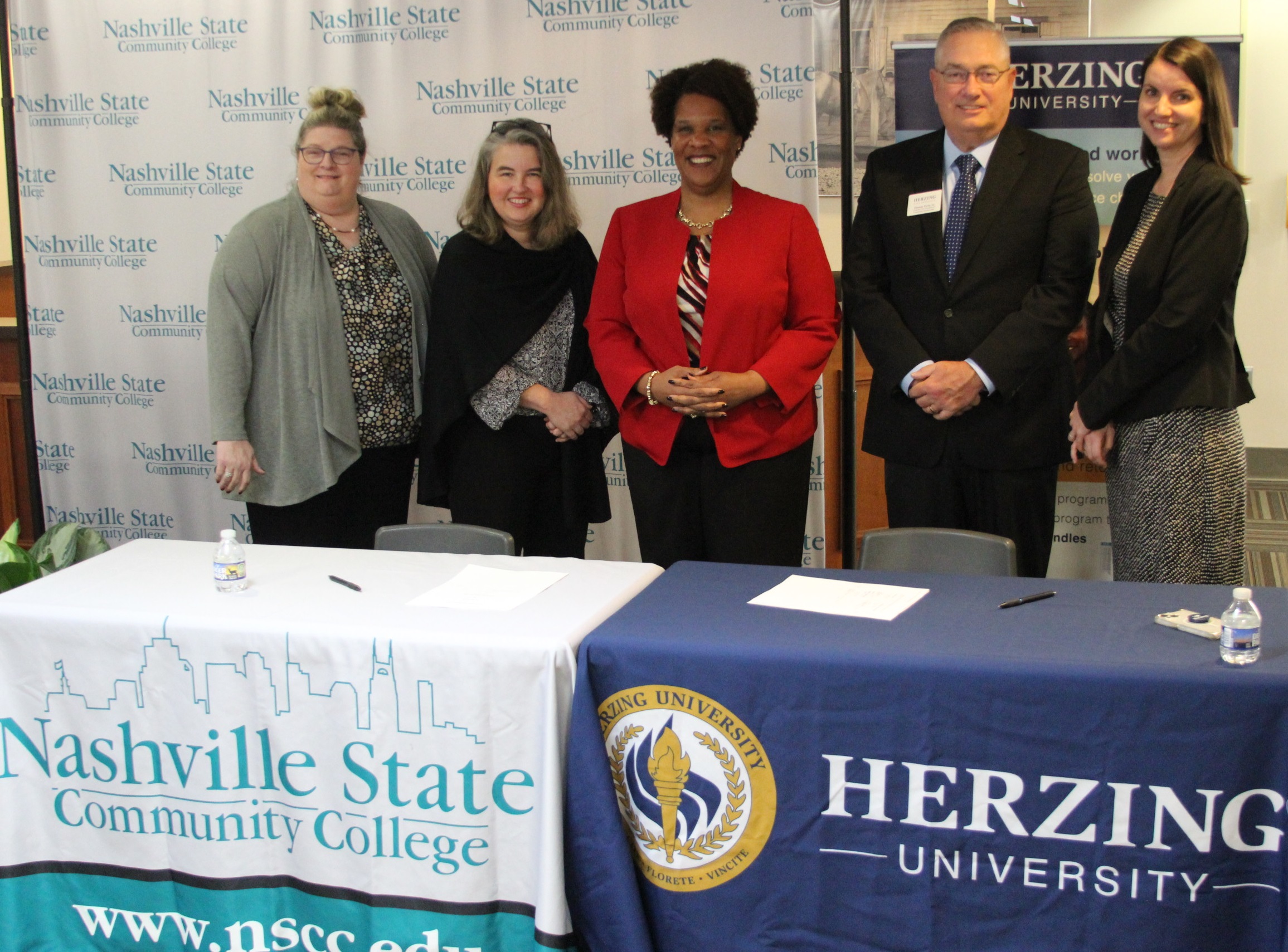 Nashville State Community College and Herzing University in Nashville have established a transfer pathway that allows graduates of the College’s Nursing A.A.S. degree program to be eligible for application for junior-grade level standing in the University’s Bachelor of Science in Nursing program.