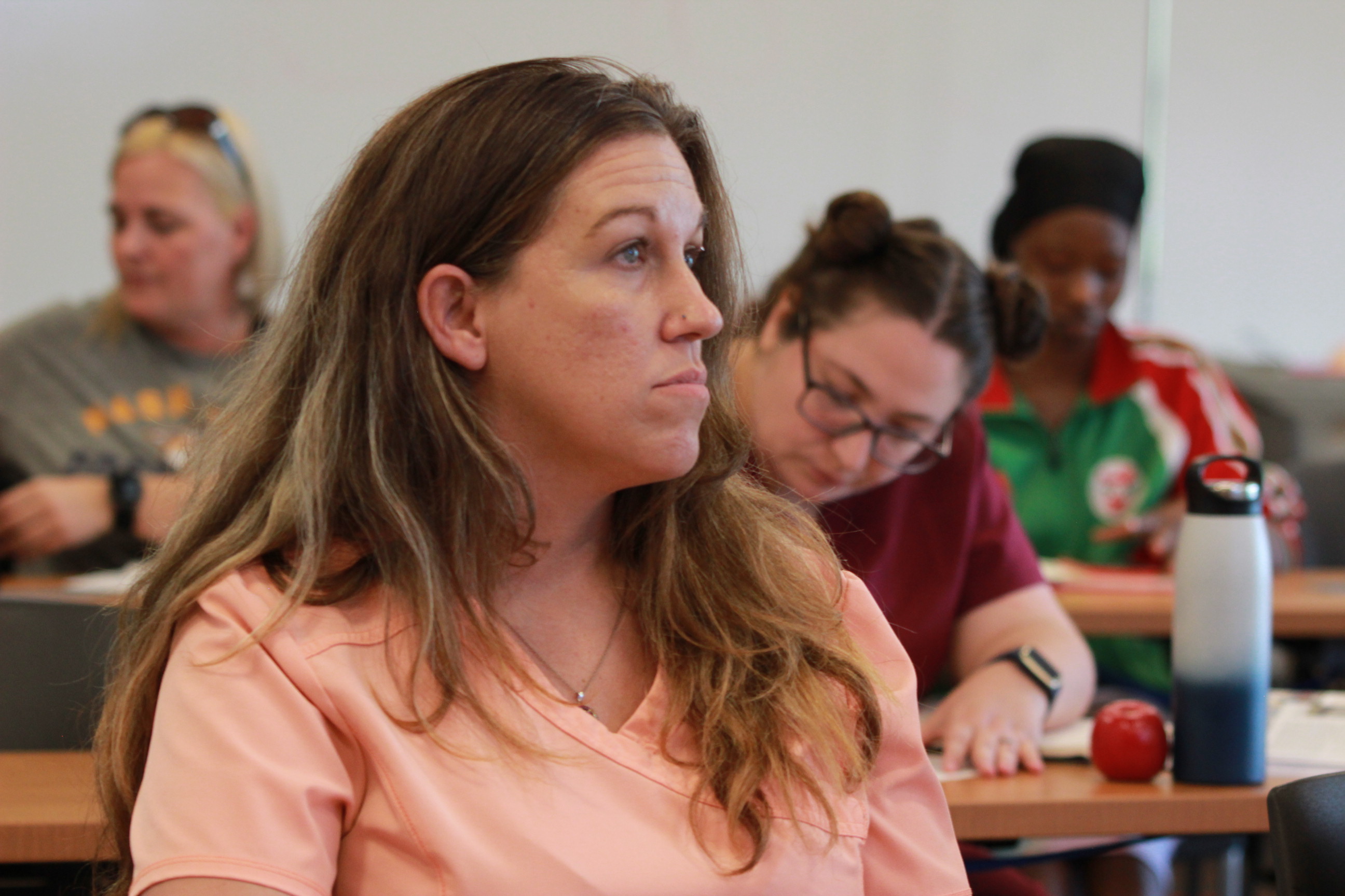 Students in the Patient Care Technician program