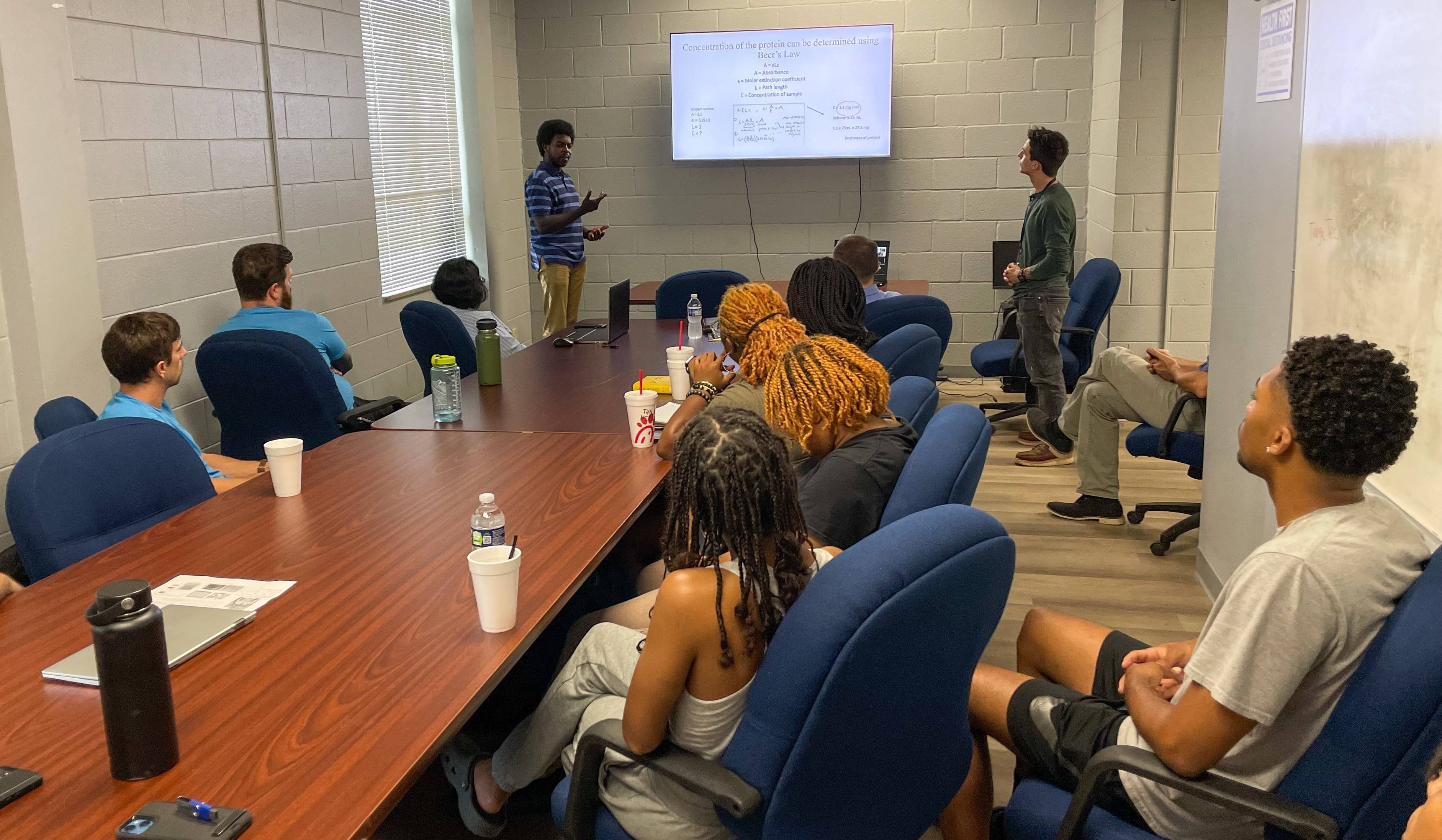 Research Summer for Nashville State STEM Group