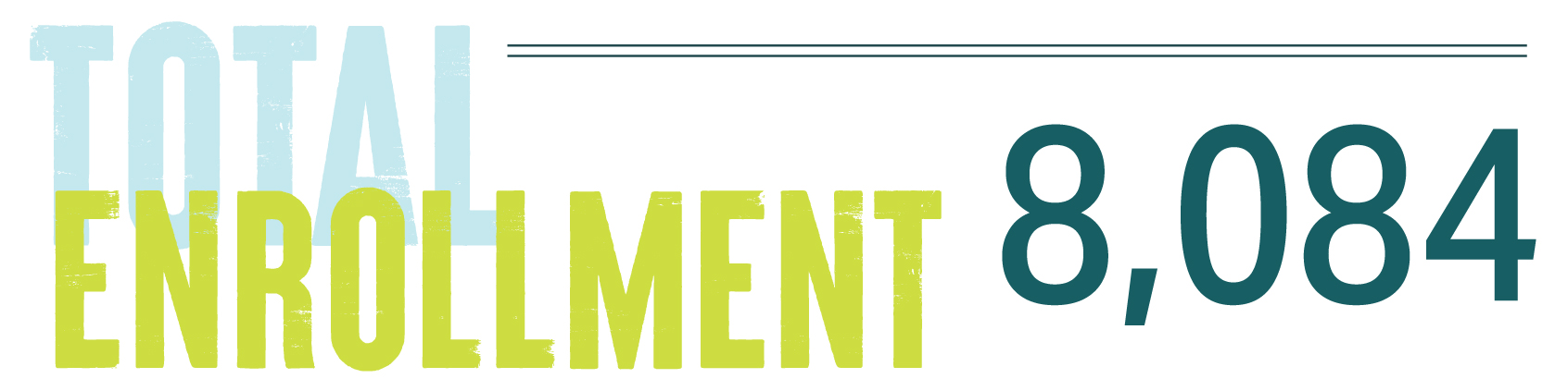 Total Enrollment: 8084