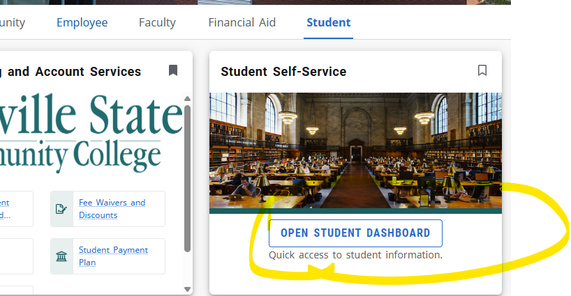 Open Student Dashboard